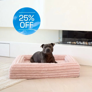 Memory Foam Dog Bed Puffer Rosewater Puffer