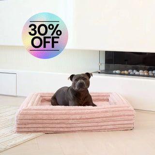 Memory Foam Dog Bed Puffer Rosewater Puffer