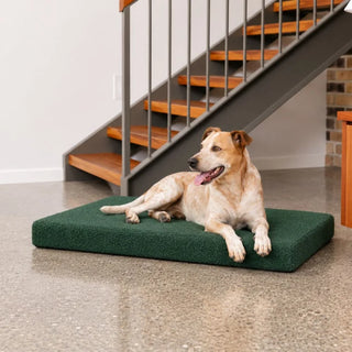 Orthopaedic Mattress - Bouclé Forest Green - Bouclé