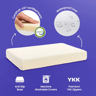 Orthopaedic Mattress - Bouclé Ivory - Bouclé