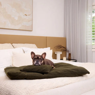 Polar Fleece Lounger Cover - Olive