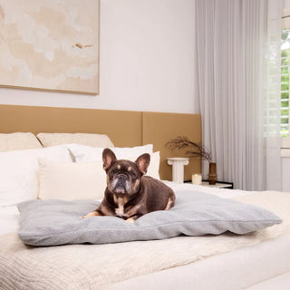 Polar Fleece Lounger Cover - Salt Grey