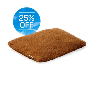 Polar Fleece Pillow - Golden Brown One Size