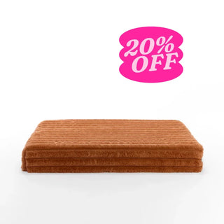 Puffer Brown Orthopaedic Crate Mat For Dogs