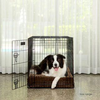 Puffer Crate Mat Cover - Truffle Puffer