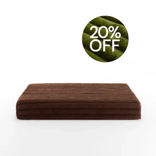 Puffer Brown Orthopaedic Crate Mat For Dogs