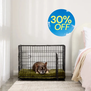 Puffer Green Orthopaedic Crate Mat For Dogs