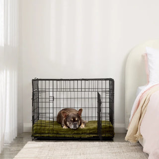 Puffer Green Orthopaedic Crate Mat For Dogs