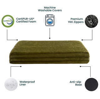 Puffer Crate Mat - Fern Puffer