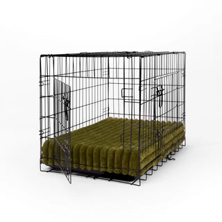 Puffer Green Orthopaedic Crate Mat For Dogs