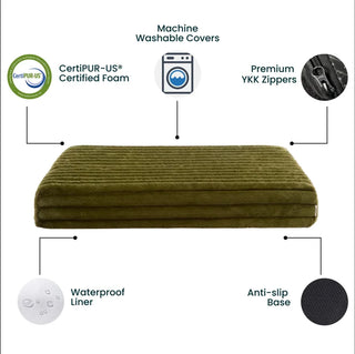 Puffer Crate Mat - Fern Puffer