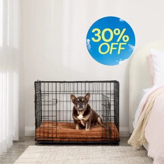 Puffer Brown Orthopaedic Crate Mat For Dogs