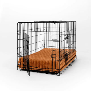 Puffer Brown Orthopaedic Crate Mat For Dogs