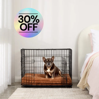 Puffer Brown Orthopaedic Crate Mat For Dogs