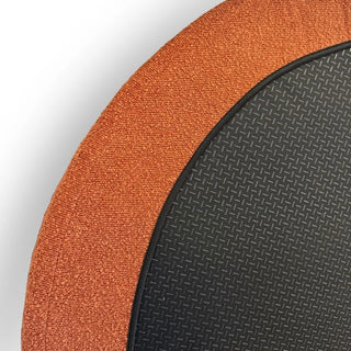 Round Quick Cover - Bouclé Terracotta Bouclé