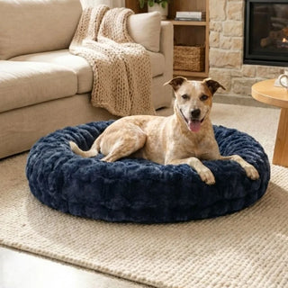 Round Quick Cover - Waffle Navy - Waffle